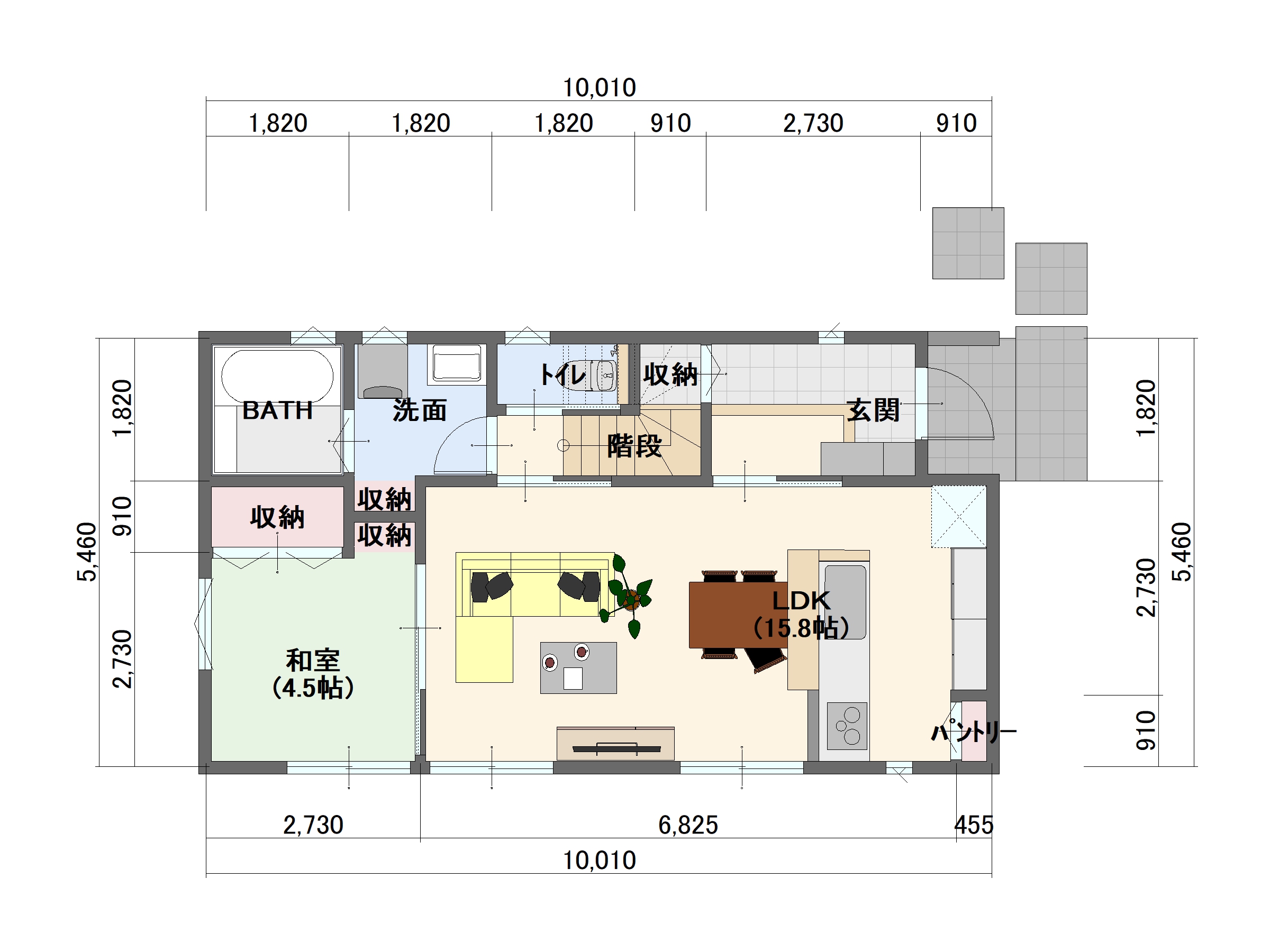 萩市平安古建売（2022年7月完成予定）の画像